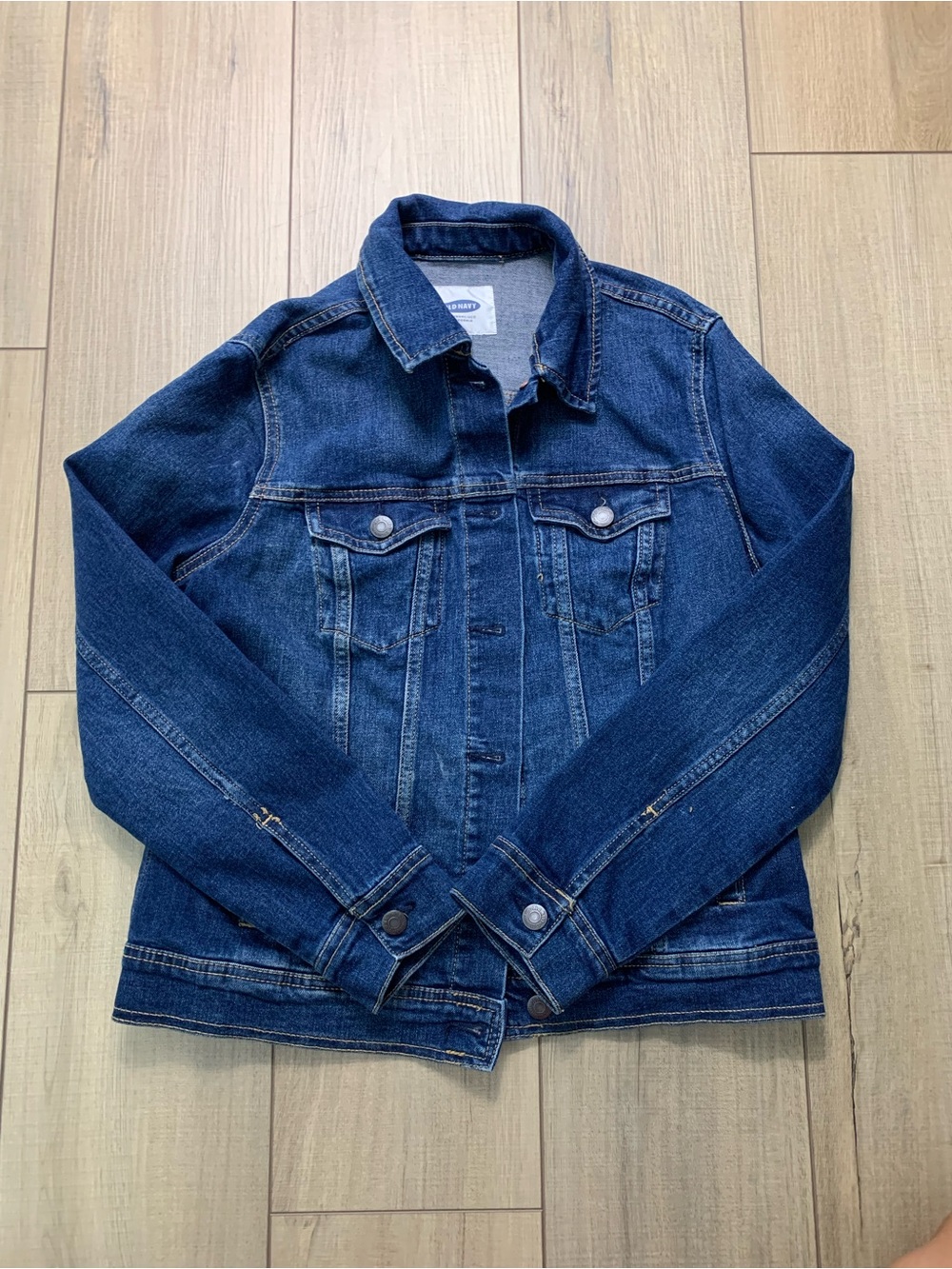 Old Navy Medium Blue Denim Jacket - Classic Indigo